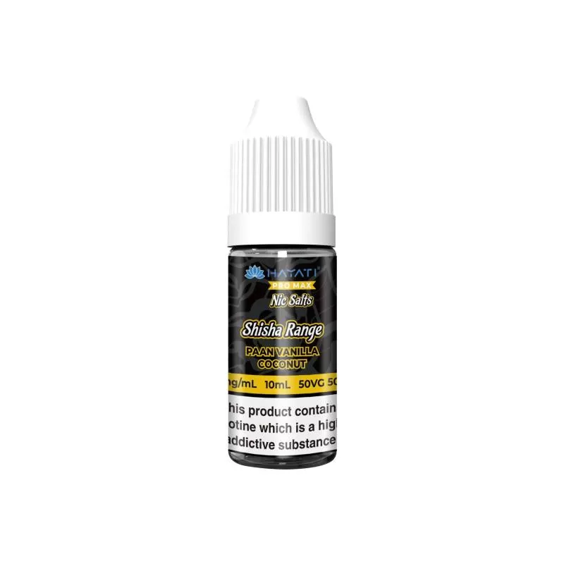 Hayati Shisha Paan Vanilla Coconut Nic Salt - 20mg