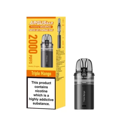 VooPoo Argus Bar Neon 2K Prefilled Pods - Pineapple Ice