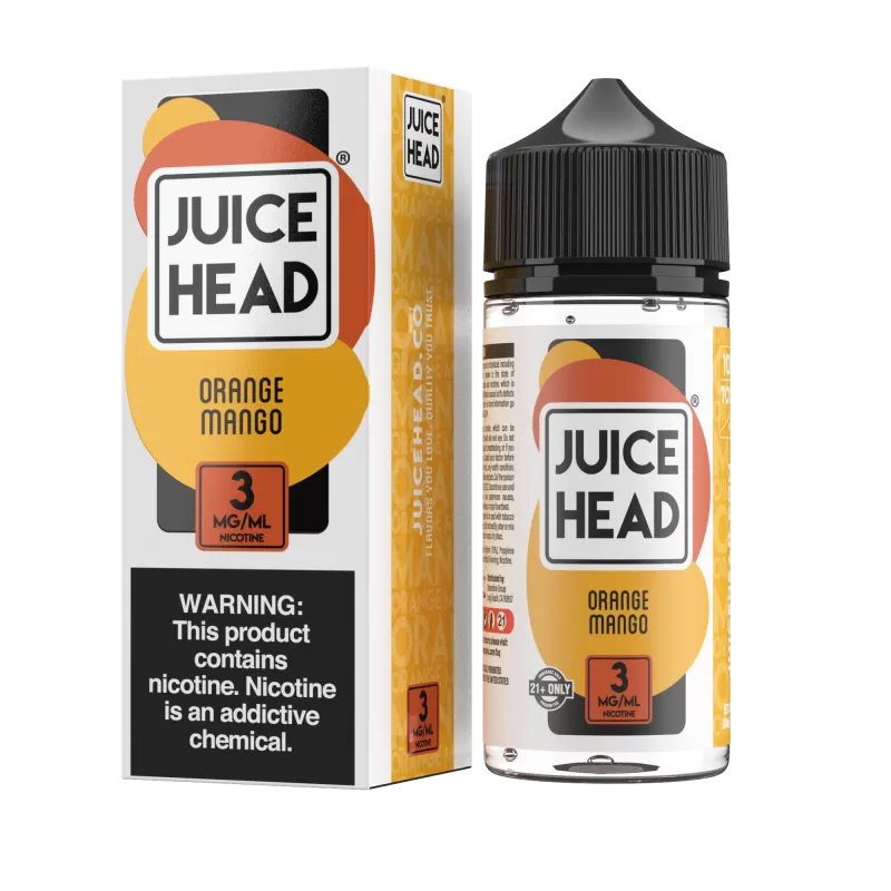 Juice Head - Orange Mango - 100ML E-Liquid - 3MG