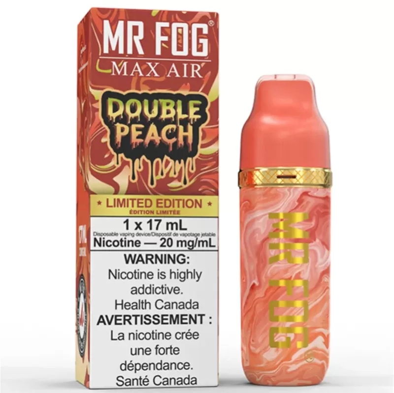 MR FOG MAX AIR MA8500 Disposable Vape – Double Peach