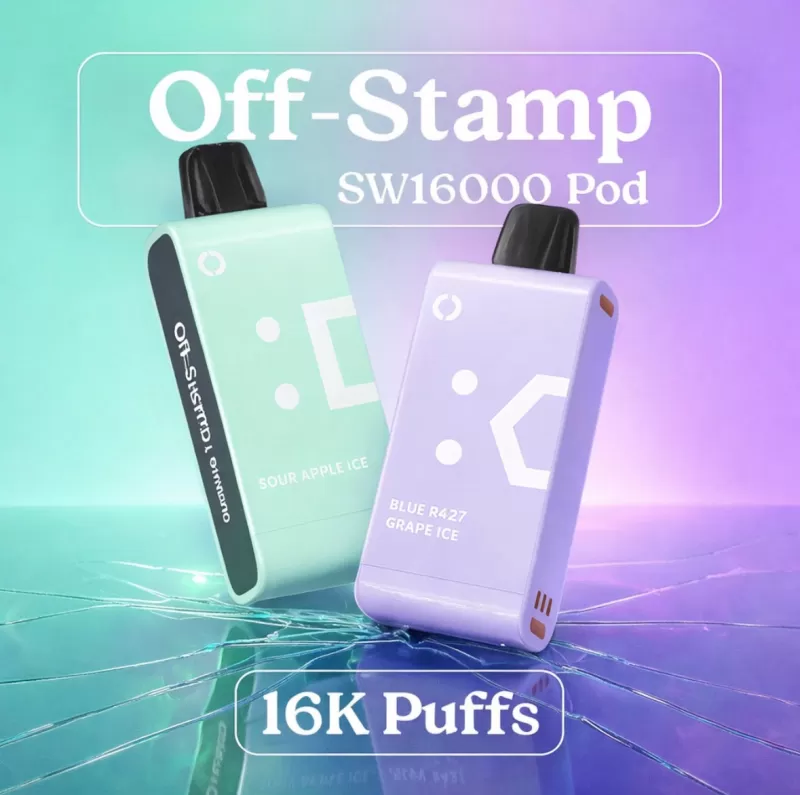 Off-Stamp SW16000 Pod - Strawberry Orange - Vapeciga - Image 2