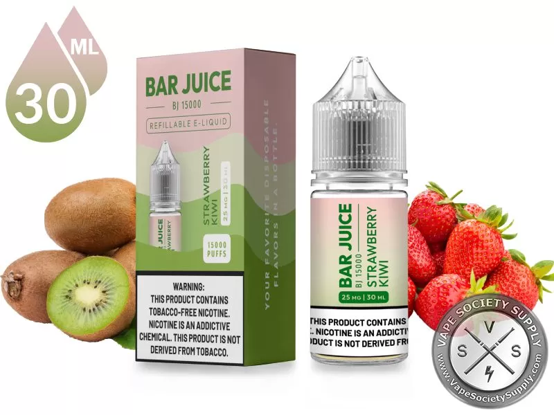 Strawberry Kiwi BAR JUICE SALT 30ml