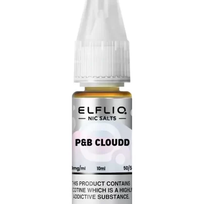 Elf Bar Elfliq P&B Cloudd Nic Salt Vape Juice - Strength