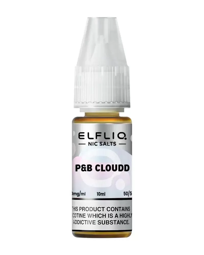 Elf Bar Elfliq P&B Cloudd Nic Salt Vape Juice - Strength