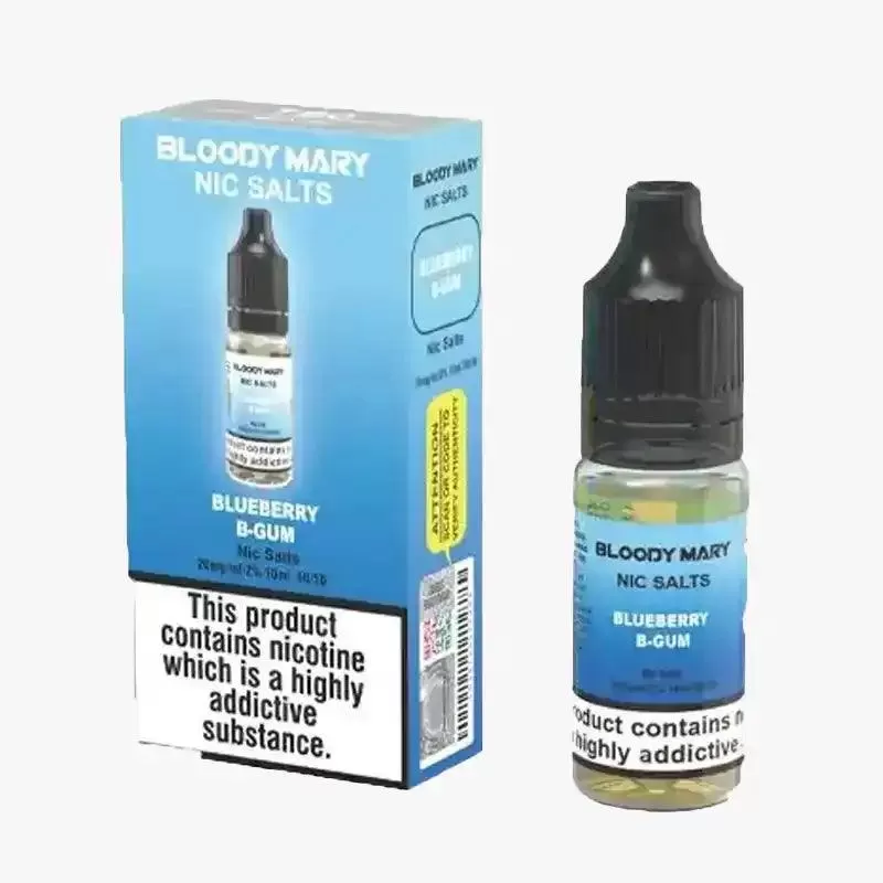 Bloody Mary BM5000 Nic Salt Vape Juice - Pack of 10 - Strawberry Watermelon BG / 10mg - Image 2