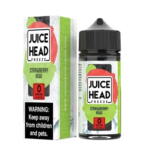 Juice Head Freeze E-Liquid – Strawberry Kiwi Freeze 100ml