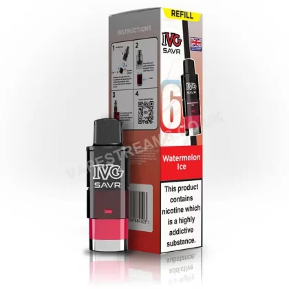 IVG SAVR Watermelon Ice Prefilled Pod - Vapestreams Co