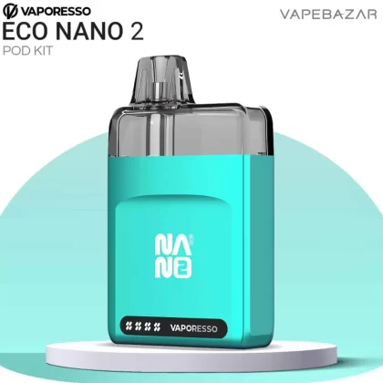 Vaporesso Eco Nano 2 – Cali Blue - Pod Kit; 1000 mAh