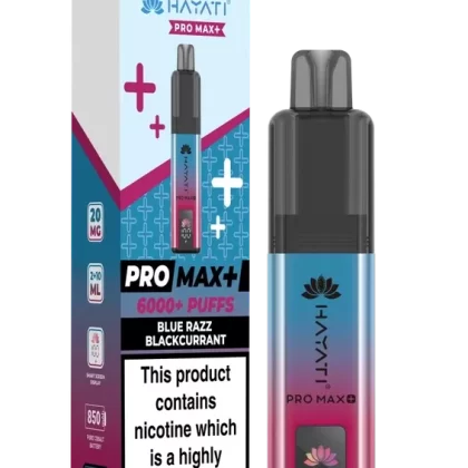 Hayati Pro Max 6000+ Blue Razz Blackcurrant