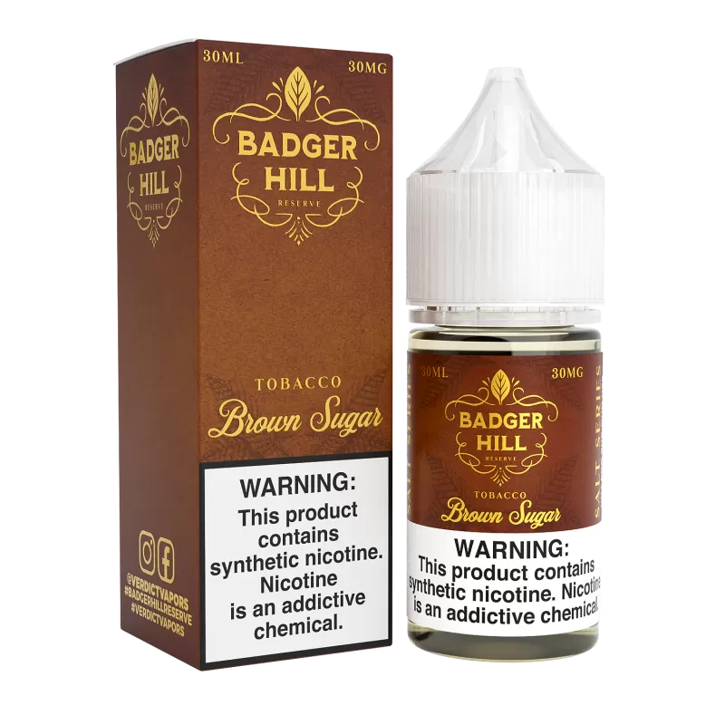 BADGER HILL RESERVE SALT - Vaporider Deals (8710BF)