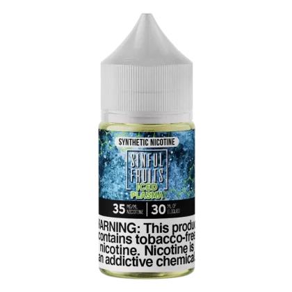 30ML | Iced Plasma by Sinful Salt TFN - Strength#35MG (99D179)