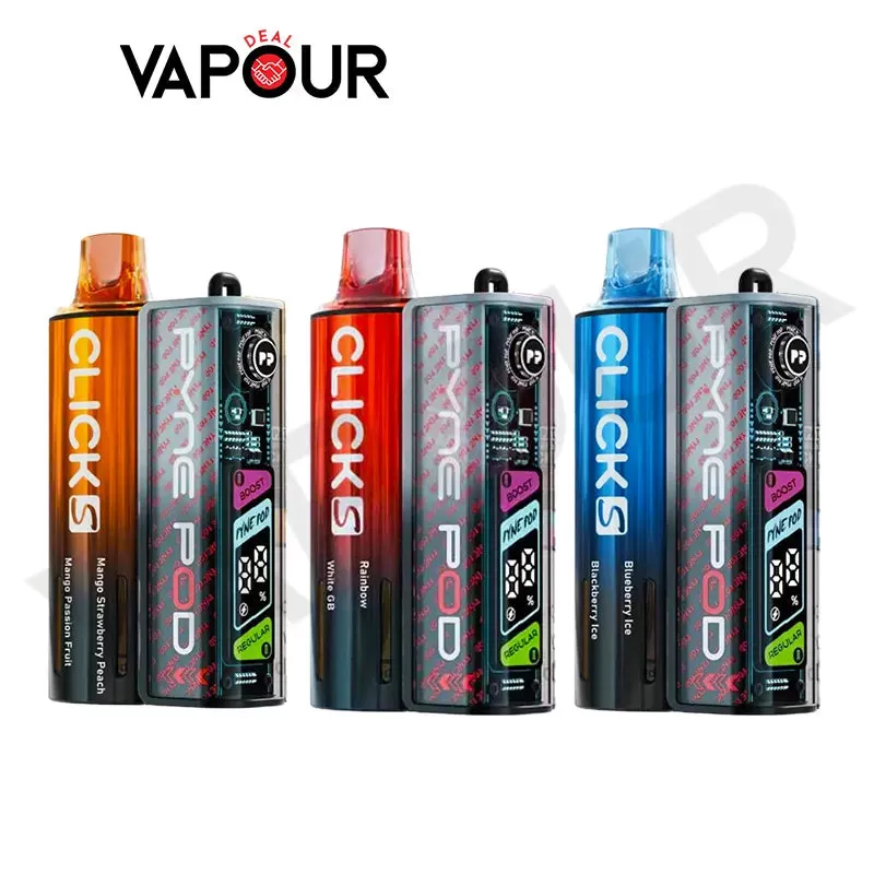 Pyne Pod Click S 30K Pod Kit - Red Edition