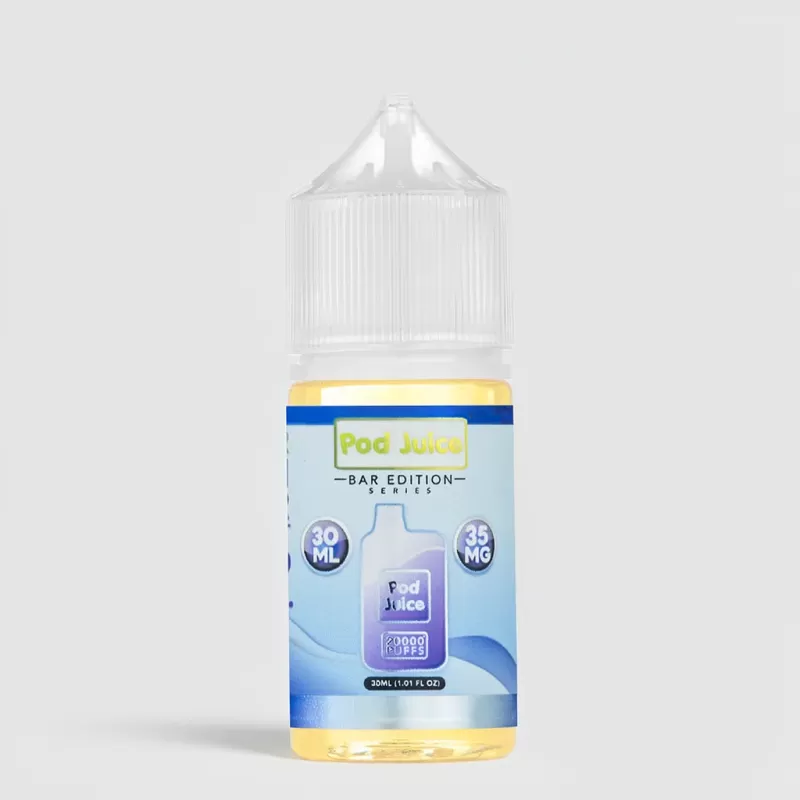 Pod Juice PJ5000 – Blue Razz Ice 30mL - Vape Product, Vape Product (47022F)