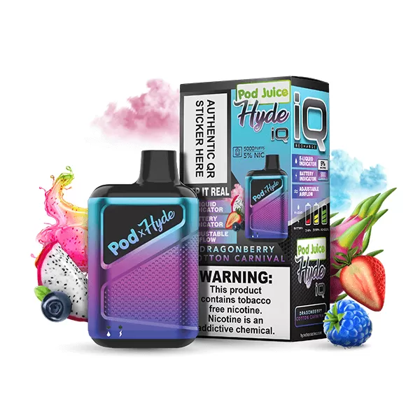 Pod Juice - Hyde IQ Disposable | 5000 Puffs | 8mL *** - Image 2
