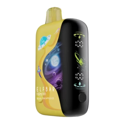 Elf Bar FS70K Disposable Vape Device - Sour Pineapple Ice 20ml - 20mg/ml