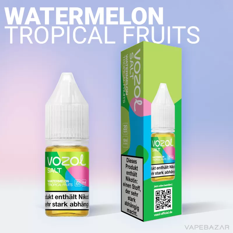 Vozol Liquid – Watermelon Tropical Fruits - Vapebazar - Image 2