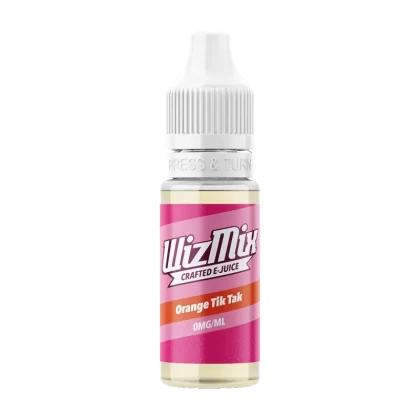 Wizmix Orange Tik-Tak - 10ml - 18mg - Vape Product (4386AE)