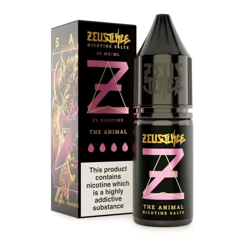 The Animal Nic Salt E-Liquid by Zeus Juice (10ml) - 10mg