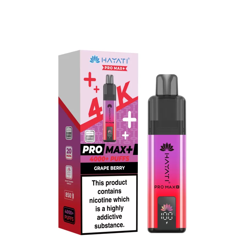 Hayati Pro Max 4K Prefilled Pod Vape Kit - Vape Product; Prefilled Pod Kit