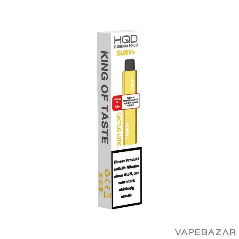 HQD Vape SURV+ – Cactus Lime - Image 2
