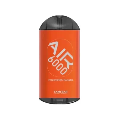 Yami Bar Air 6000 Disposable 6000 Puffs – Strawberry Banana - Ejuicewarehouse