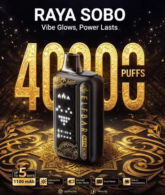 ELFBAR RAYA SOBO 40000 PUFFS - Vapexotic In