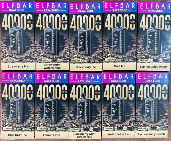 ELFBAR RAYA SOBO 40000 PUFFS - Vapexotic In - Image 2
