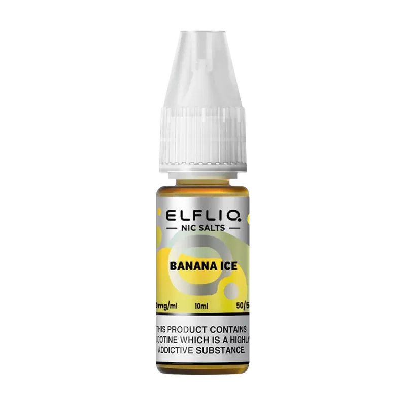 Banana Ice Elfliq Nic Salt by Elfbar - 10ml - Vape Product, Vape Product (5725DF)