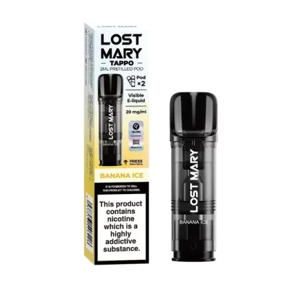 Lost Mary Tappo Prefilled Pod – Banana Ice