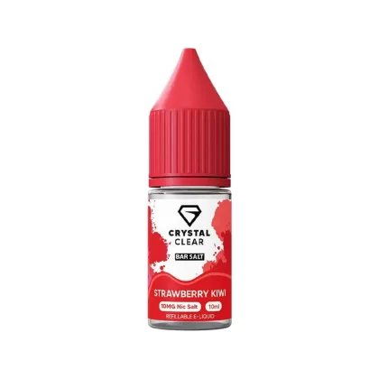 Crystal Clear Bar Salts Strawberry Kiwi Nic Salt Vape Juice - 10mg