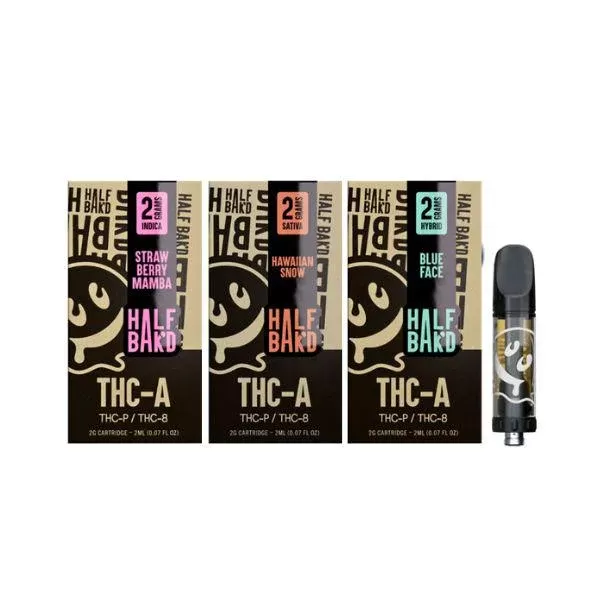 Half Bak’d THC-A Cartridge | 2g