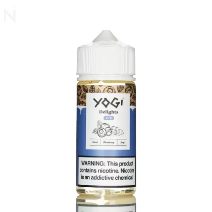 Yogi Delights E-Liquid - Blueberry Ice - 100mL - 6mg