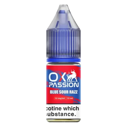Ox Passion Blue Sour Razz Nic Salt E-Liquid by OXVA