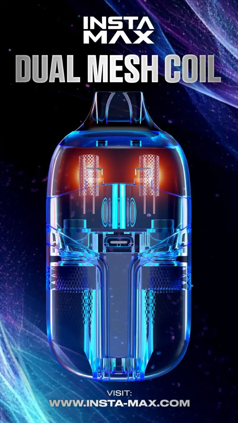 Insta Max 20k Puffs Prefilled Pod kit - Mr. Blue Bubble - Image 2