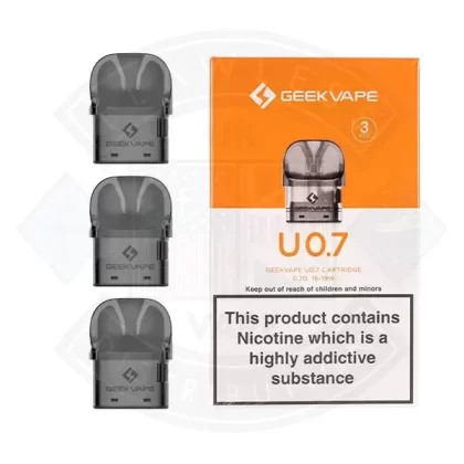 Geekvape U Replacement Pod 2ml 3pcs/pack - Size#0.7ohm>1.1ohm