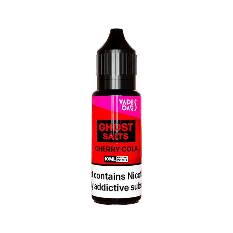 Vapes Bars Ghost Salts Chery Cola Nic Salt - 10 Pack - 10mg
