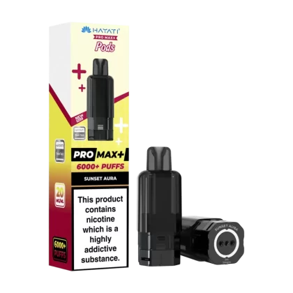 Sunset Aura Hayati Pro Max+ Refill Pack - Vapeshop Co