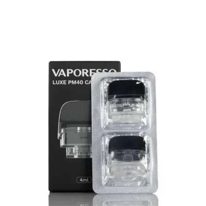 Vaporesso LUXE PM40 Cartridge MTL (4 ml, 2-Pack) - E Ciggbutiken Se