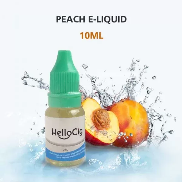 Peach HelloCig E-Liquid 10ml