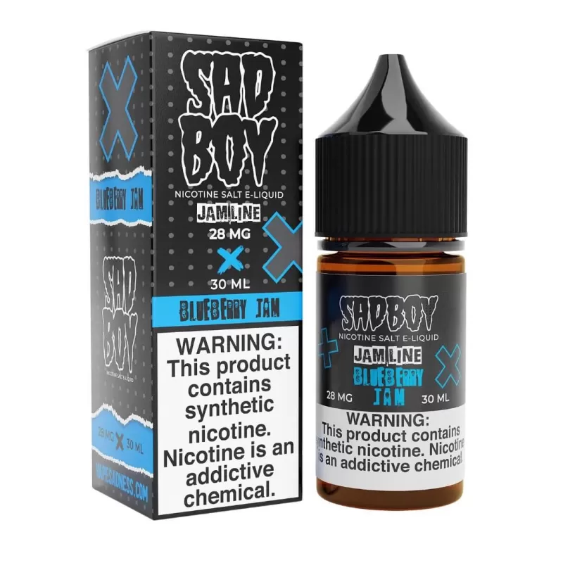 Sadboy Salt Jam Line Blueberry Jam eJuice - Vape Product; Vape Product, Vape Product