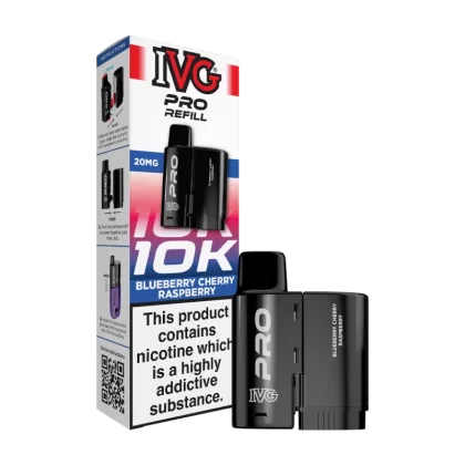 Blueberry Cherry Raspberry IVG Pro 12 Refill Pack - Ecigwizard