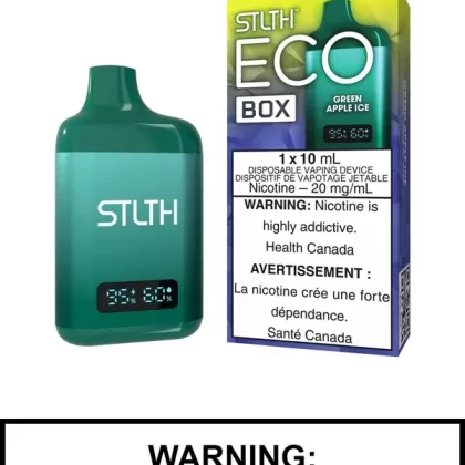 Green Apple Ice STLTH Eco Box Disposable Vape