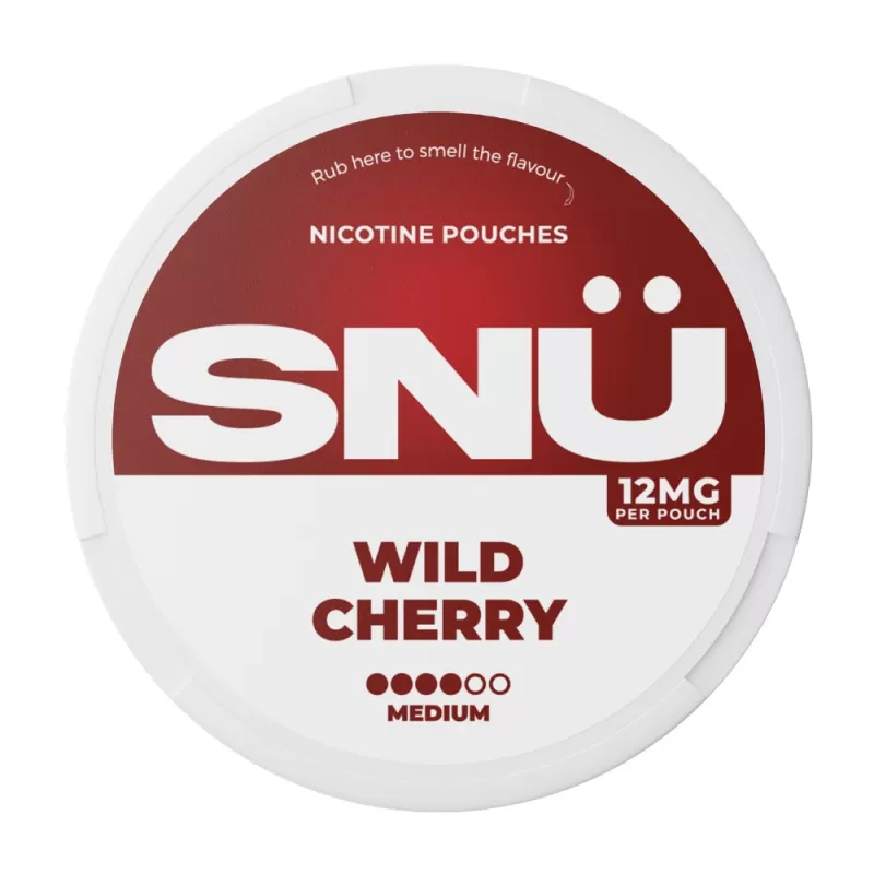 Wild Cherry Nicotine Pouches by SNU (20pk) - 9mg