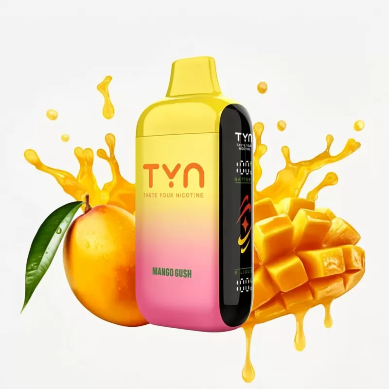 TYN 50K Disposable Vape – 50,000 Puffs - Banana ICE, Blueberry Gush (D88BB3) - Image 3