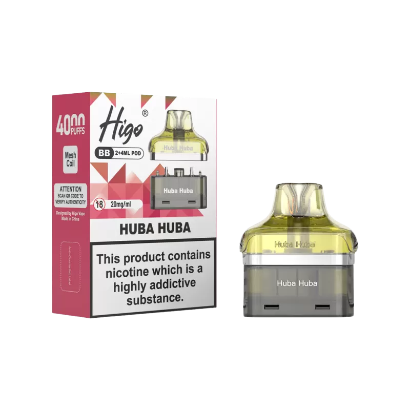 Higo BB 4000 Refill Pack - Blue Razz Ice - Ecigwizard