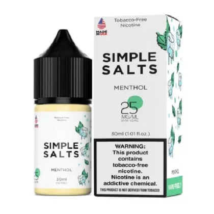 Sale $5.25 – Menthol by Simple Salts E-Liquid