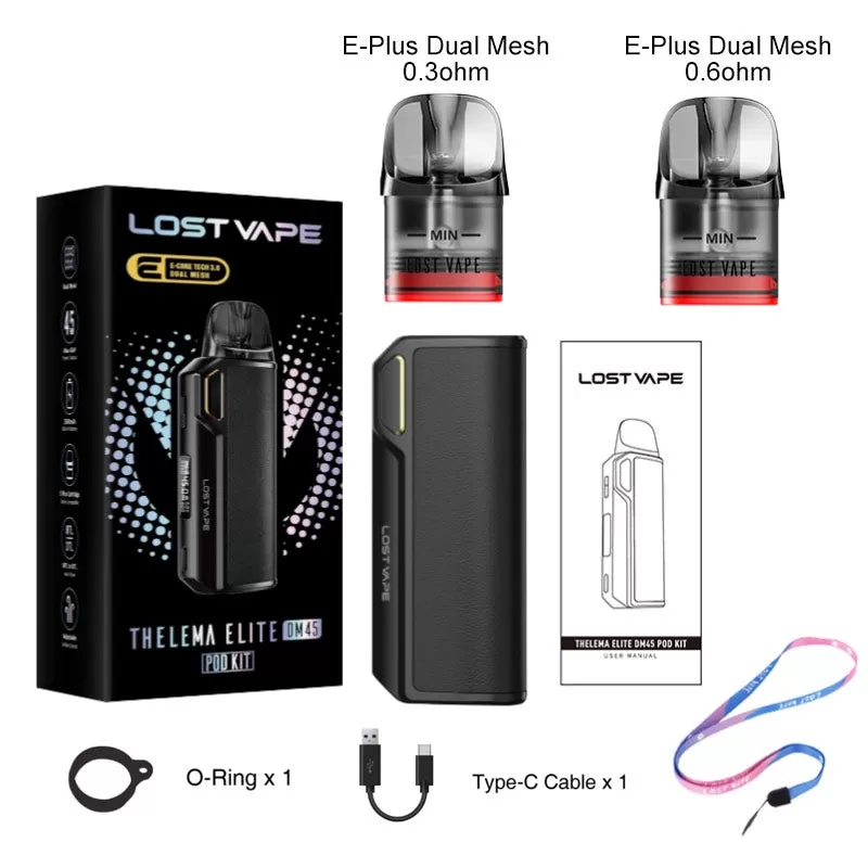 Lost Vape Thelema Elite DM45 Pod Kit - Eagle Grey - Image 3
