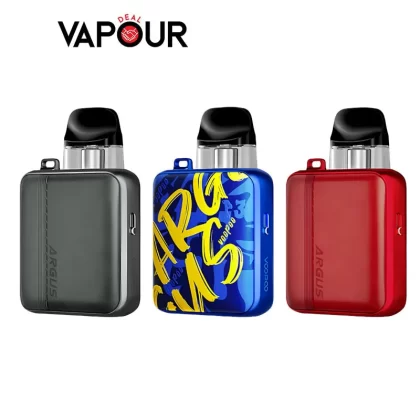 Voopoo Argus P3 Pod Kit - Red Leather - Vapourdeal Co