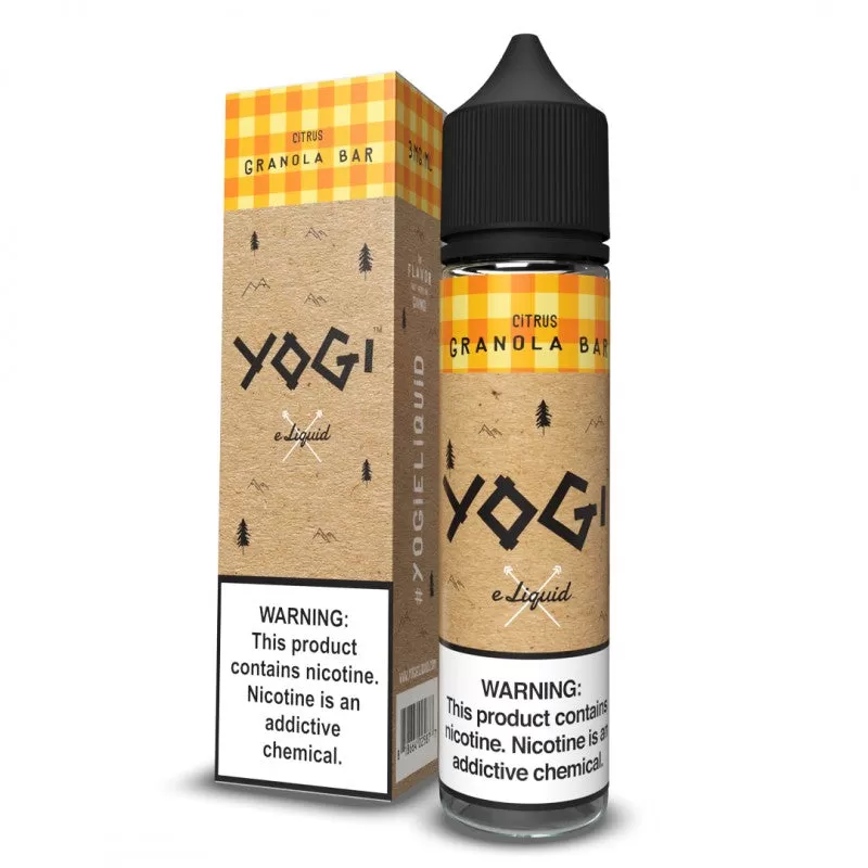 Yogi E Liquid Citrus Granola Bar - 3 mg - 60 ml - Image 2