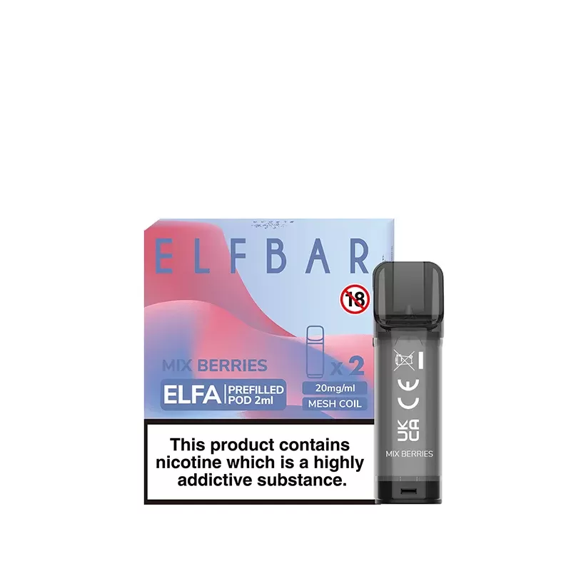Elf Bar Elfa Mix Berries Prefilled Pods 20mg – 2 Pack